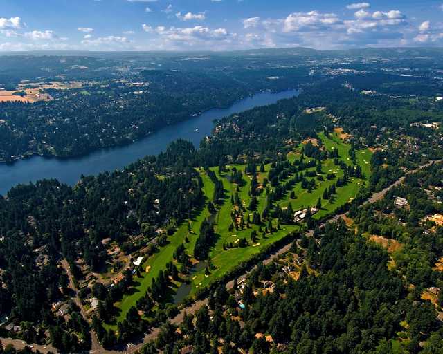 Oswego Lake Country Club in Lake Oswego