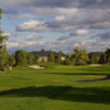 View of the 1st green from Challenge Course at Eagle Crest Resort.