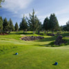 A view from the Putting Course at Eagle Crest Resort.