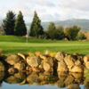 A view of the 18th green at Indian Creek Golf Course.