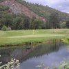 A view of green at Applegate River Golf Club