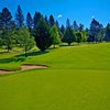 A view of the 17th hole at Grants Pass Golf Club