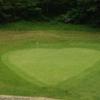 A view of the 8th green at Olalla Valley Golf Club