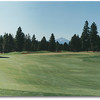 Aspen Lakes: Hole #9 - Favor the right side of this par 4. The green slopes from back to front and right to left with a ridge running through the middle. ( Dave Blackledge )