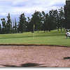 Colwood National: Hole #9 is another straightaway par 4 with trees lining both sides of the fairway. The green is slightly elevated and protected by one large bunker to the right.