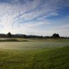 A huge mound with a very deep bunker guards the front of the 4th green.