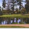 Hole #3 is the shortest hole on the course. The green slants towards the lake, which makes a tee shot close to the pin essential. Three and four putts are very common.