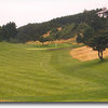 Highlands Golf Club #7: One of three par 4 holes on the course. This one is similar to hole #6 with the exception of distance and the fairway opening up a bit more on the left. Anything too far right is lost