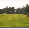 Highlands Golf Club #9: Nice finishing hole. The tee is elevated with trees lining both sides of the fairway. Bunkers are right and to the back of the green