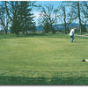 The putting green is well maintained and large enough to accommodate several players. No chipping is allowed except on a chipping green located across the walkway. 
