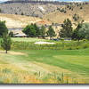 Kah-Nee-Ta #9: A good tee shot is important on this hole for you to be able to carry the water, cat tails and sand lining the front of the green. Nice finish for a nine hole round.