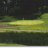 Rose City #15: Hole #15 is a beautiful looking hole. Another downhill tee shot with water and tall grass in front and two bunkers on the left. 