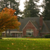 View of the Clubhouse at Rose City Golf Course 