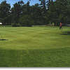 Beautifully manicured and chipping is allowed on the north end of the green only. 