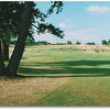 #4: Medium length hole that is reachable in two. Framed large Douglas firs on right and left side of fairways with a wetlands area bordering left. 2nd shot is tricky - you must guard against bunkers located front right of the green. Miss long, don't go to