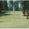 #13: Most difficult hole on backside. There's a blind tee shot over a hill, so you can't see the ball land. Fairway is guarded on left by creek about 300 yards off the tee. 2nd shot is uphill - about 185 yards to a green that is surrounded by large Dougla