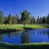 Sunriver Woodlands #9: A great finishing hole to the front nine. A good drive down the left center is important to avoid the pond on the right side.