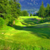 Skamania Lodge #4: One of the course signature holes. Beware of the infamous Columbia Gorge winds that will blow your shot offline. A strong drive will clear the hazards, but a smart play is to lay back even with the large tree, 150 yards from the green.