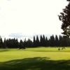 A view of the driving range at Columbia Edgewater Country Club