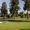 A view of the 17th green at Willamette Valley Country Club