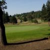 A view of the 1st hole at Laurelwood Golf Course