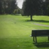 A view of tee #10 at Oakway Golf Course