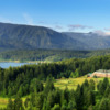 A beautiful view from the Skamania Lodge Golf Course