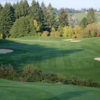 View of the 1st green at Chehalem Glenn Golf Club