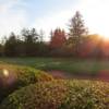 A sunny day view of a hole at Astoria Golf & Country Club