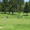 A view of a green at Vernonia Golf Club