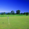 A view of the practice area at Trysting Tree Golf Club