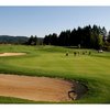 A view of green #3 at Chehalem Glenn Golf Club