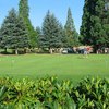 A view of the practice area at Rock Creek Country Club