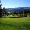 A view of green #5 at Springfield Country Club