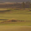 A view from a green at McVeigh's Gauntlet Course from The Retreat & Links at Silvies Valley Ranch.