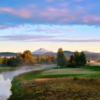 View of a green at Crosswater at Sunriver Resort 