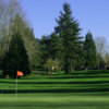 A view of a green at Charbonneau Golf Club.