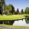 A view of green #5 at Eugene Country Club.