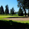 A view of a well protected hole at Sunset Grove Golf.