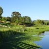 View of a green at  Dutcher Creek Golf Course.
