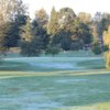 A view of the 8th green at RiverRidge Golf Complex.