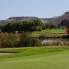 A view of two holes at Meadow Lakes Golf Course.