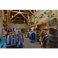 Here's a look at the pro shop, located in the mill-style clubhouse at Awbrey Glen Golf Club in Bend, Oregon.