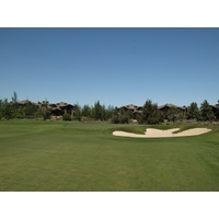 Pronghorn Club & Resort's Nicklaus Course ends with a 482-yard dogleg left par 4.